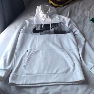 White Nike hoodie